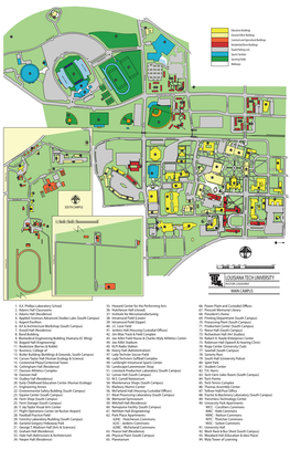 CAMPUS 14 Dwelling 142 Dwelling Farm Manager's 1 66 DR WISTERIA FOUR DORMS 6 PLANT POWER MECH