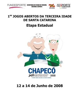 Etapa Estadual 12 a 14 De Junho De 2008