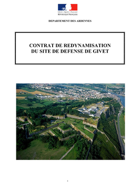 Contrat De Redynamisation Du Site De Defense De Givet