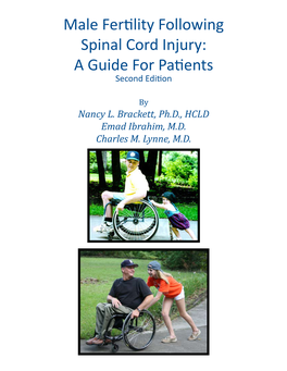 Male Fertility Following Spinal Cord Injury: a Guide for Patients Second Edition