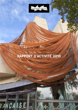 1 Rapport D'activité 2010