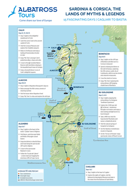 Sardinia & Corsica, the Lands of Myths and Legends