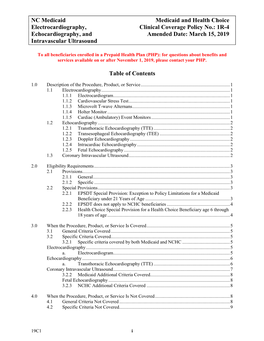 NC Medicaid: 1R-4, Electrocardiography