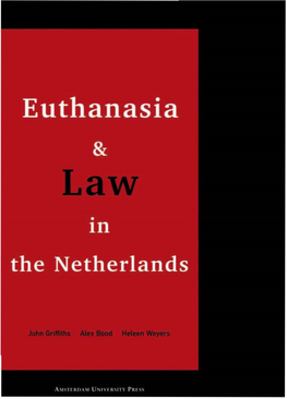 Euthanasia and Law in the Netherlands