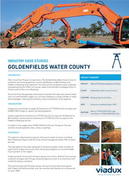 Goldenfields Water County