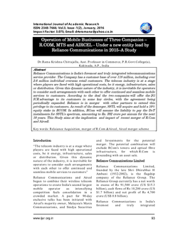 Vol.3, Issue-1(2), January, 2016 Impact Factor: 3.075; Email: Drtvramana@Yahoo.Co.In