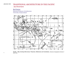 Traditional Architecture in the Pacific.Indd