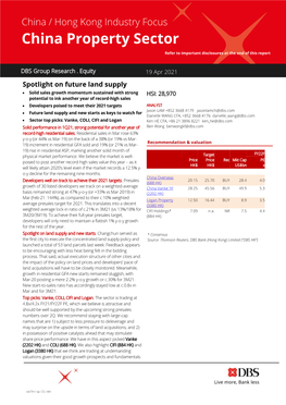 China Property Sector