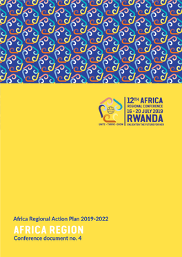 Africa Regional Action Plan 2019-2022 AFRICA REGION Conference Document No