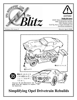 Simplifying Opel Drivetrain Rebuilds Welcome to the Opel Motorsport Club