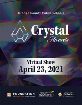 Virtual Show April 23, 2021 School Board of Orange County
