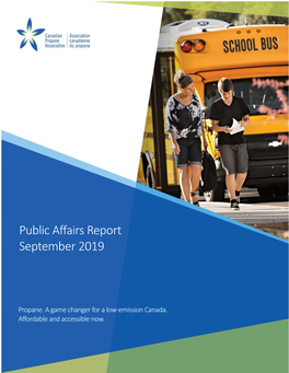 Public Affairs Report September 2019