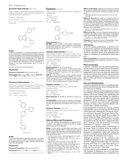 574 Antihistamines