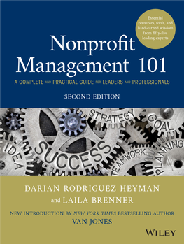 Nonprofit Management 101, 2Nd Ed