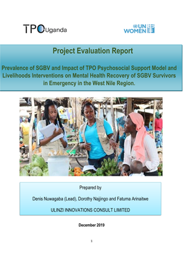 Project Evaluation Report