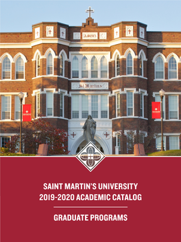 Saint Martin's University 2019-2020 Academic Catalog