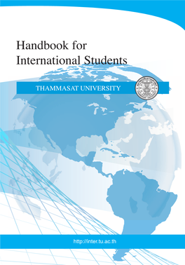 Handbook for International Students