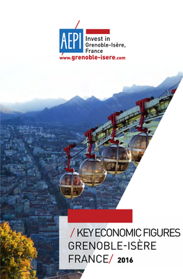 Key Economic Figures Grenoble-Isère France/ 2016 Located in One of Europe’S Most Dynamic Regional Economies