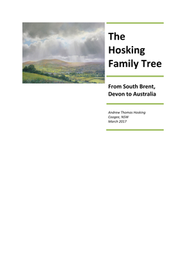 The Hosking Family Tree