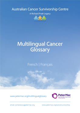 Multilingual Cancer Glossary French | Français A