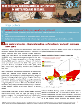 FAO/WFP Joint Note, March 2012