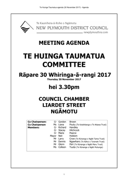 Te Huinga Taumatua Committee