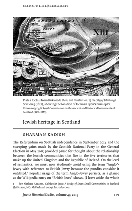 Jewish Heritage in Scotland