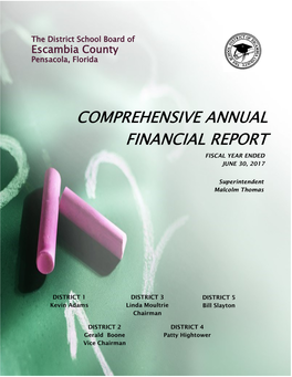 Comprehensive Annual Financial Report Fiscal Year Ended June 30, 2017