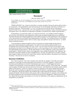 Reanalysis1 Exercise in Definition