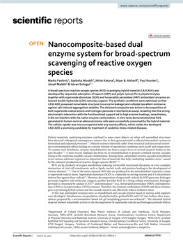 Nanocomposite-Based Dual Enzyme System for Broad-Spectrum