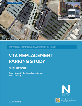 Vta Replacement Parking Study