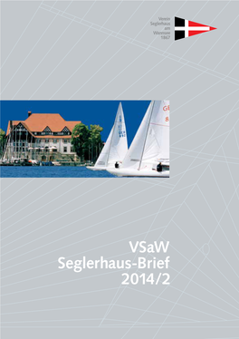 Vsaw Seglerhaus-Brief 2014/2