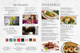 Shareables Spreads