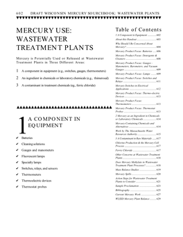 Wastewater Treatment Plants