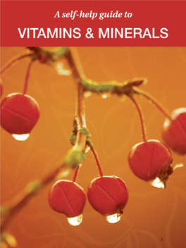 Vitamins & Minerals