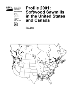 Softwood Sawmills in the United States and Canada