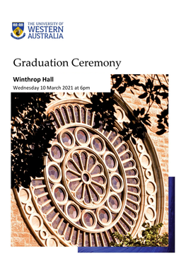 2020 Graduations Program