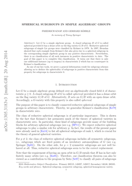 Arxiv:1305.3183V3 [Math.GR] 20 Aug 2014 Ntl Ayobt Seeg [ E.G