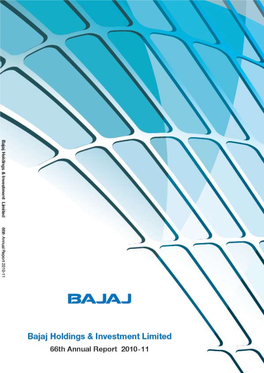 2010-11 Bajaj Holdings & Investment Ltd