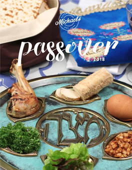 2018-Passover-Menu.Pdf