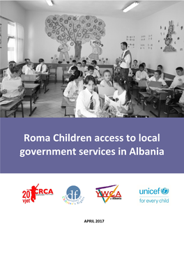 Roma Children Access to Local Government Services in Albania