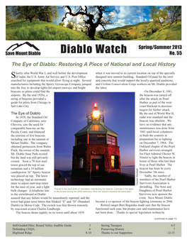 The Eye of Diablo: Restoring a Piece of National and Local History