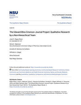 The Edward Bliss Emerson Journal Project: Qualitative Research by a Non-Hierarchical Team