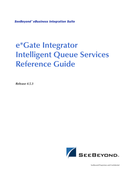 Intelligent Queue Services Reference Guide