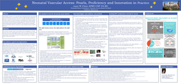 Neonatal Vascular Access