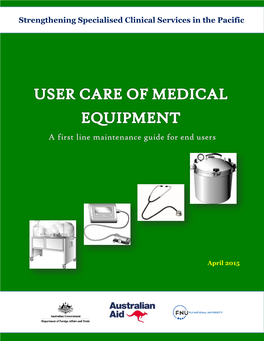 User Care of Medical Equipment