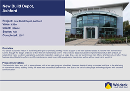 New Build Depot, Ashford