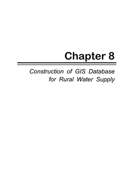 Construction of GIS Database for Rural Water Supply