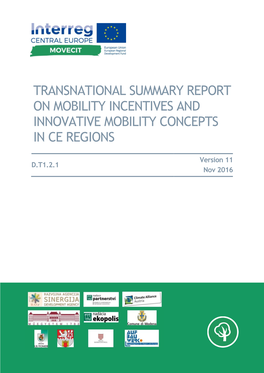 Transanational Summary Report on Mobility