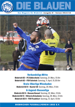 Verbandsliga Mitte Kreis-Oberliga Wiesbaden A-Jugend-Hessenliga